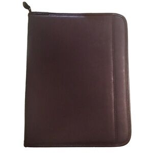 NWOT Leather Portfolio /.Notebook Case